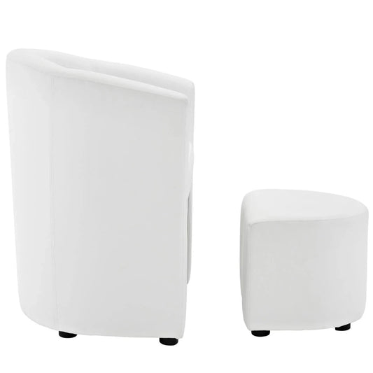 Modway Divulge Armchair and Ottoman